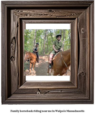 family horseback riding near me in Walpole, Massachusetts